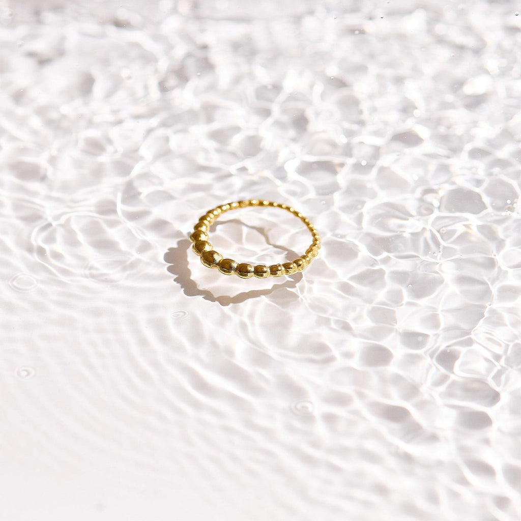 Beaded Band Ring
