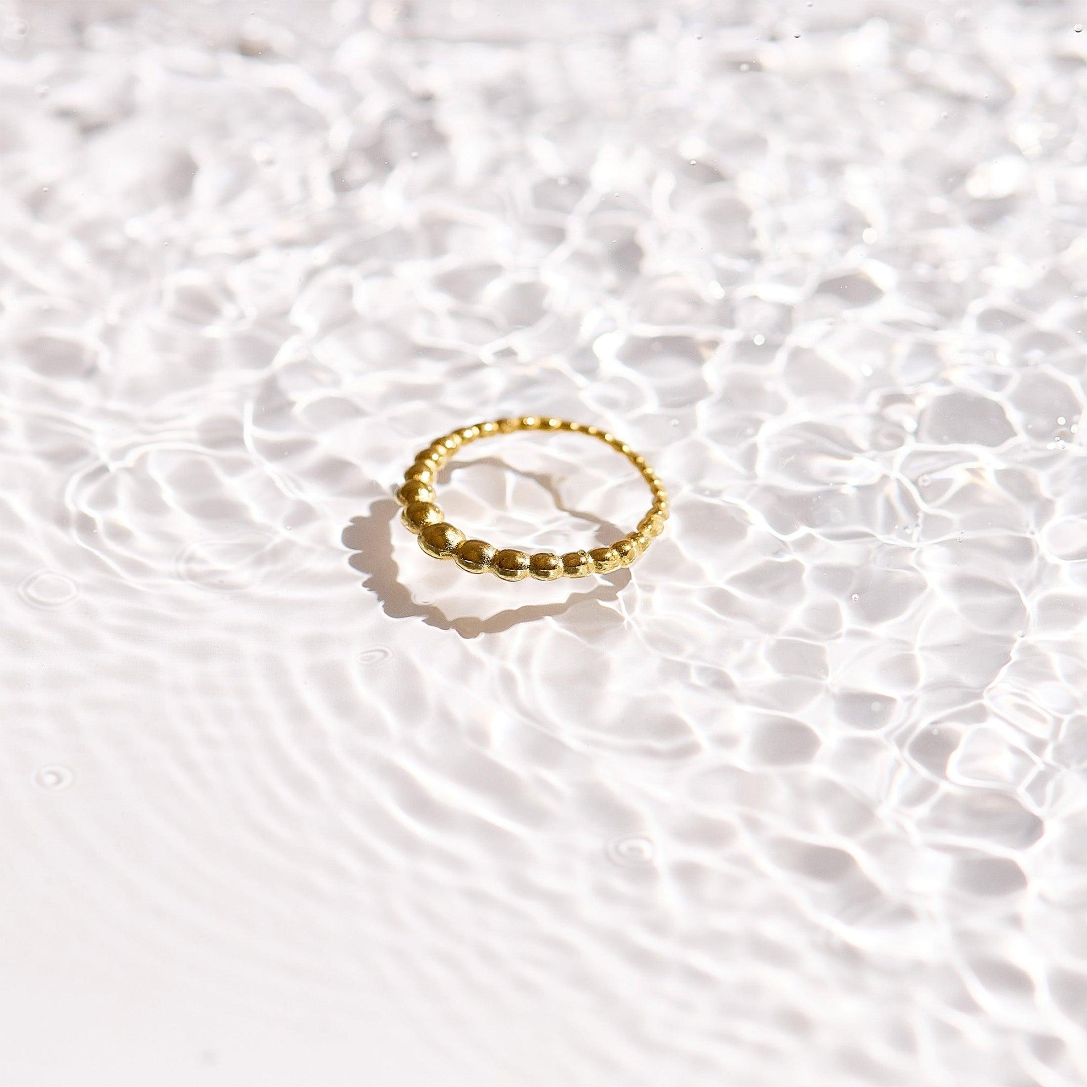 Beaded Band Ring