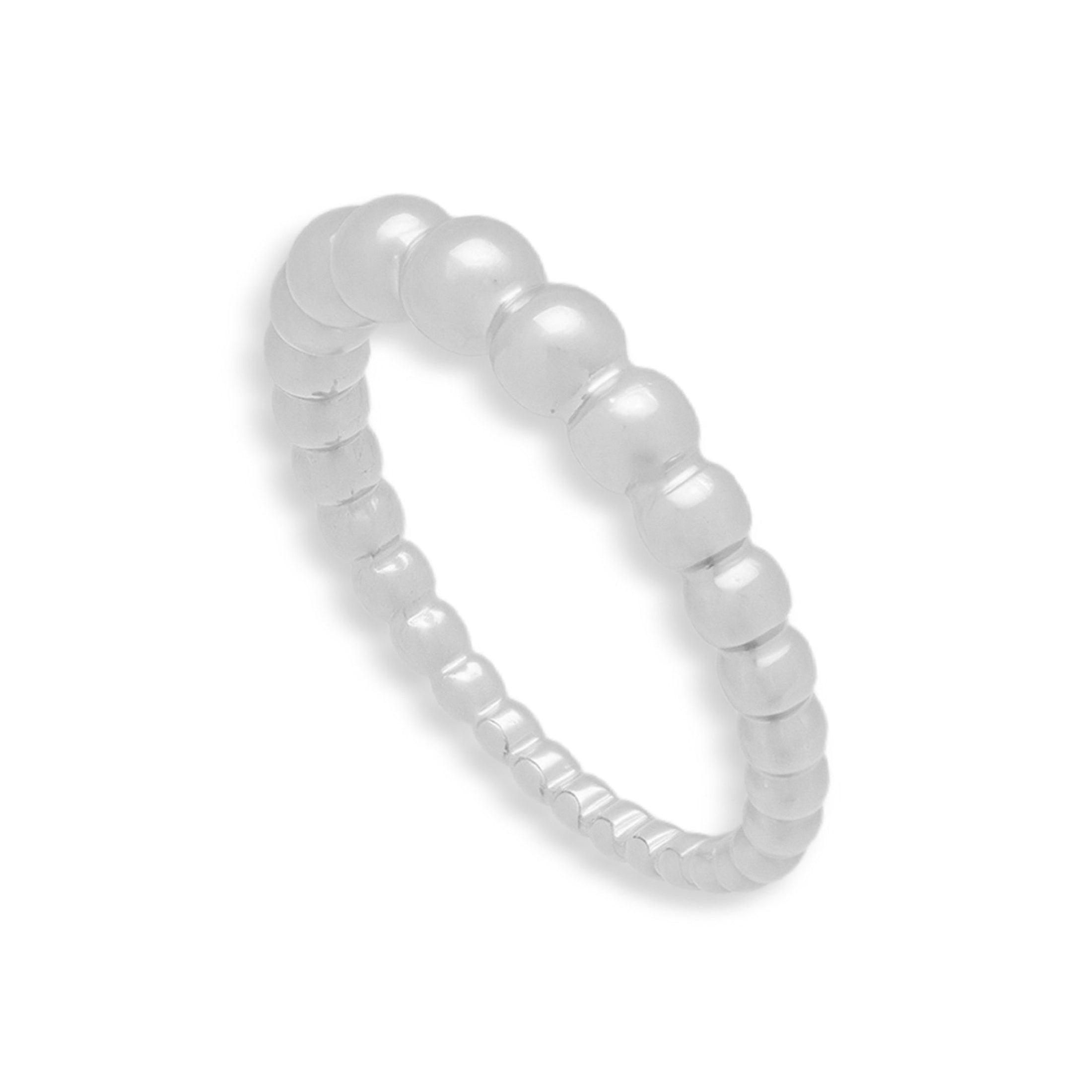 Beaded Band Ring - EVRYJEWELS