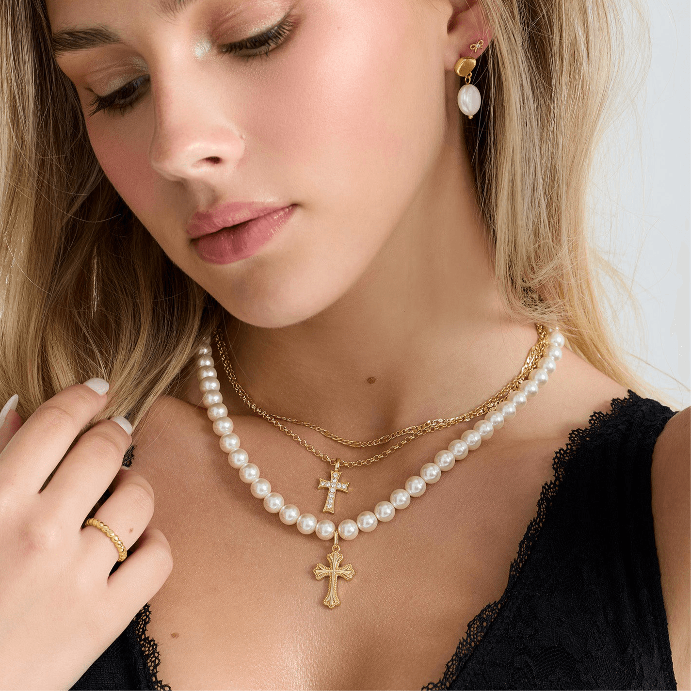 It Girl Trinity Bundle: 3 Piece Necklace Set