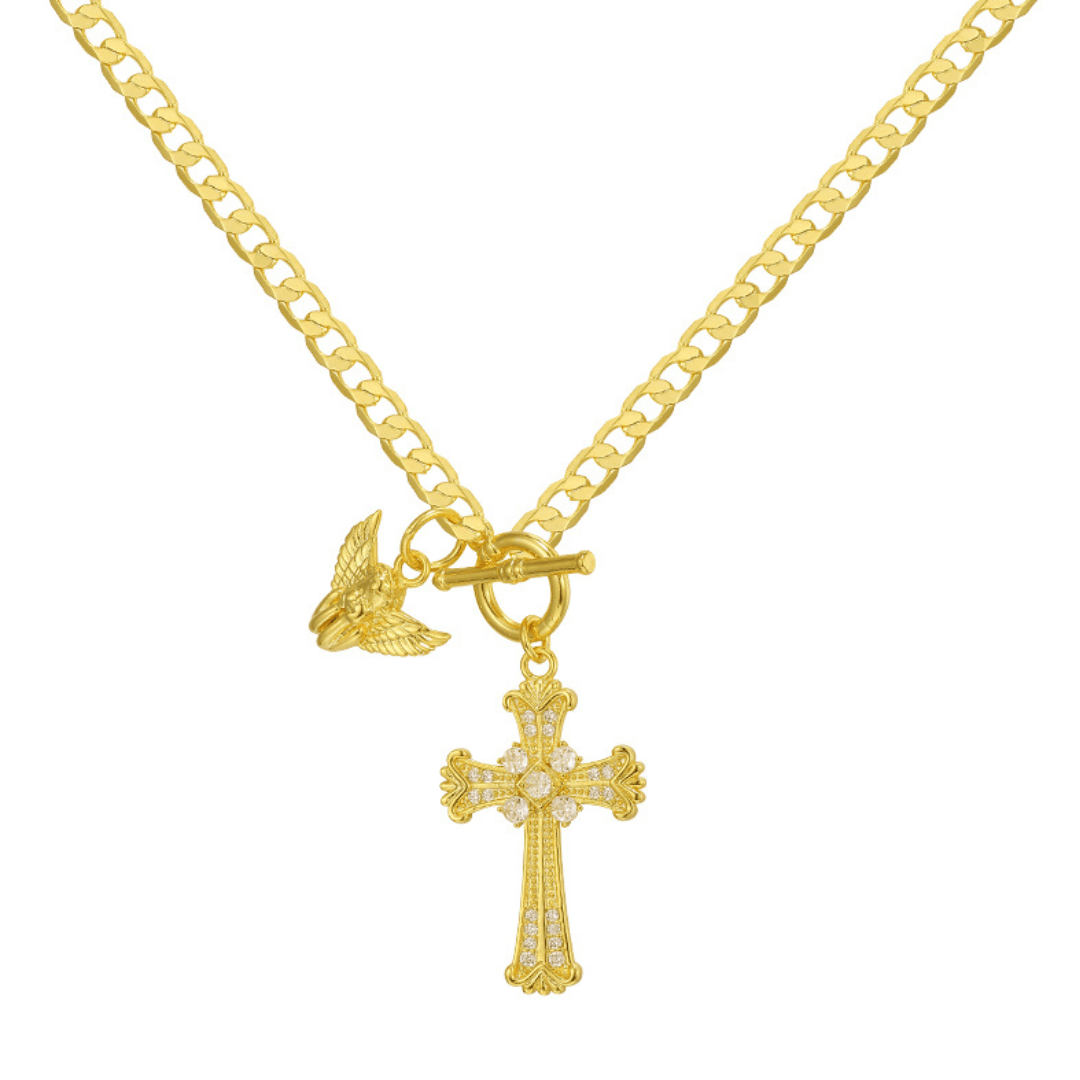 She's An Angel Necklace - EVRYJEWELS